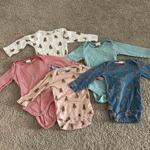 5 Baby Boden Girl Bodysuits